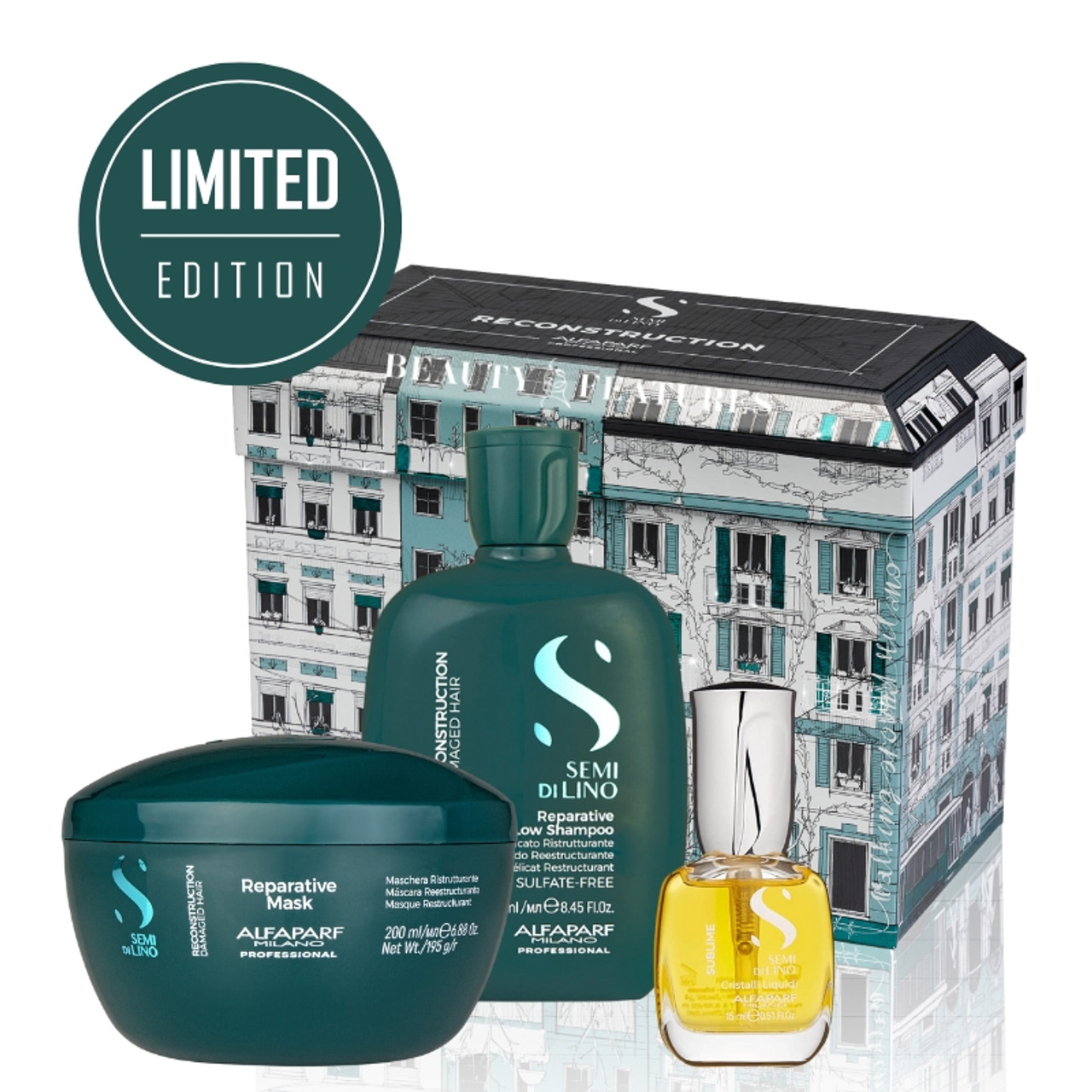 Alfaparf Semi DeLino Reparative Christmas Gift Set